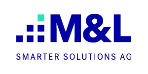 Logo von M&L als Referenz für professionelles Datamanagement im B2B.